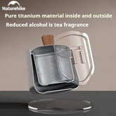 Naturehike Pure Titanium Tea Set - Naturexplore - Naturehike - CNK2450CF025 -
